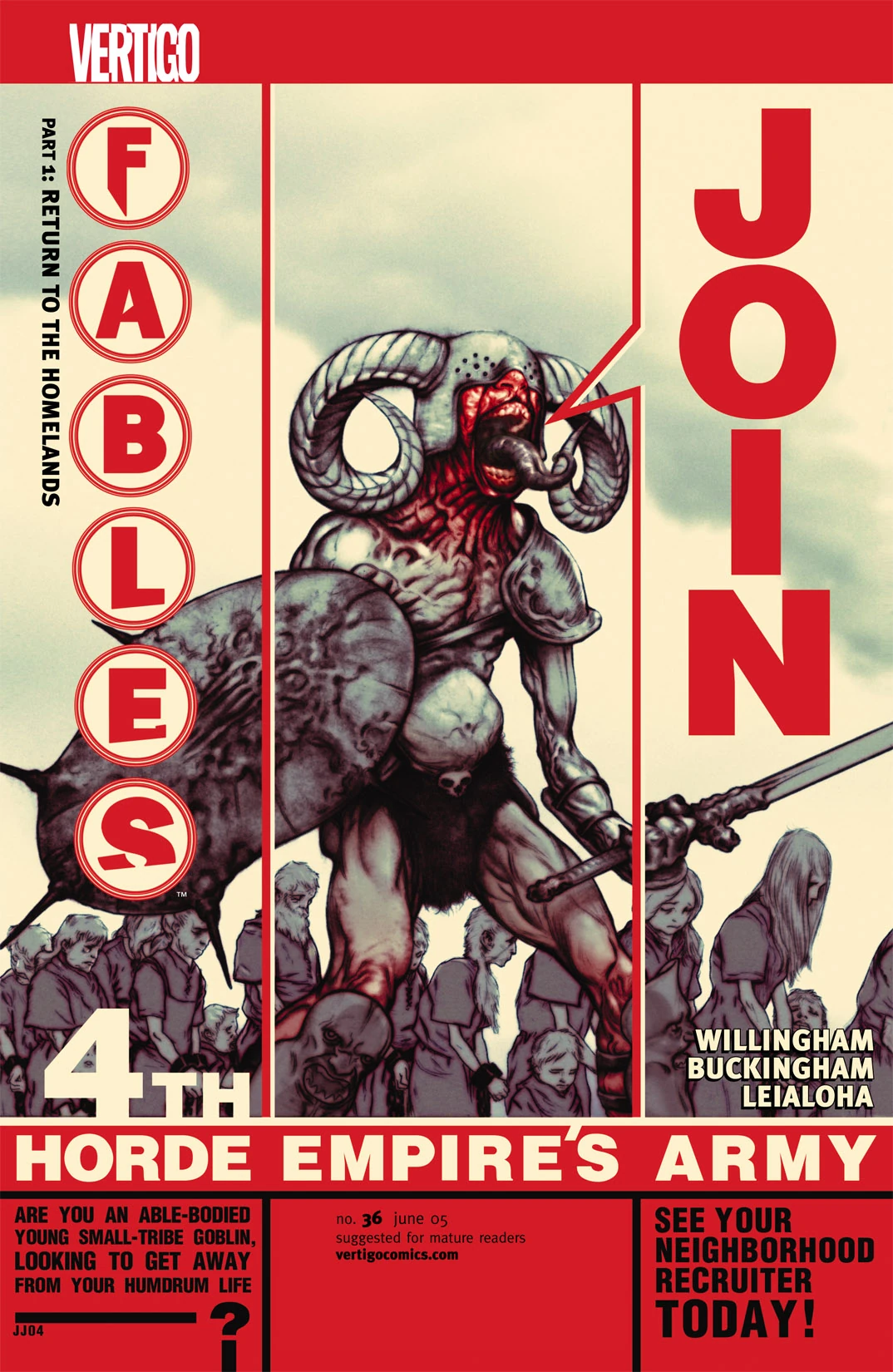 Fables #36 (DC, 2005 — Cover A) cover